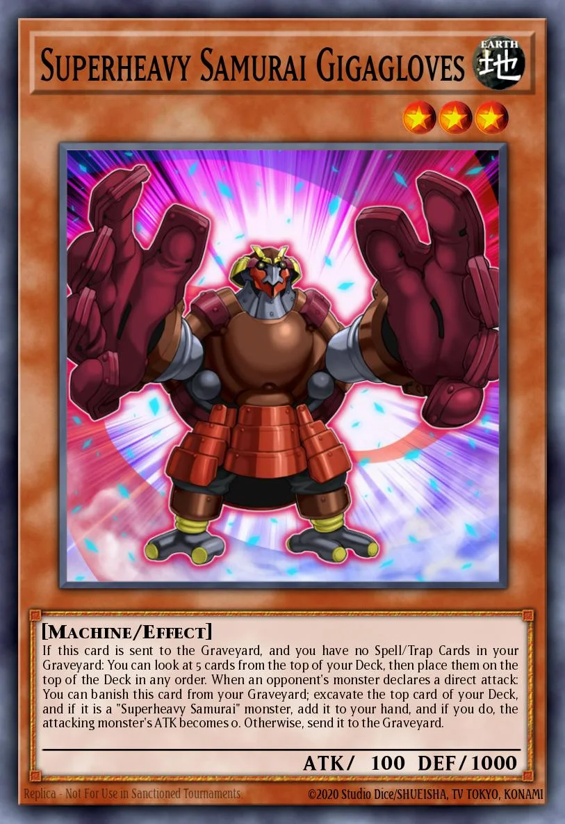 Superheavy Samurai Gigagloves 「EN」