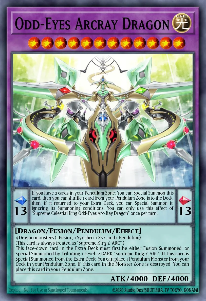 Odd-Eyes Arcray Dragon 「EN」