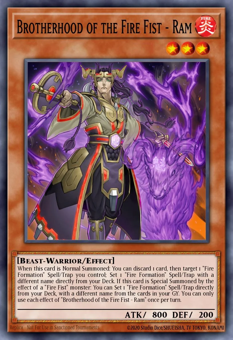 Brotherhood of the Fire Fist - Ram 「EN」