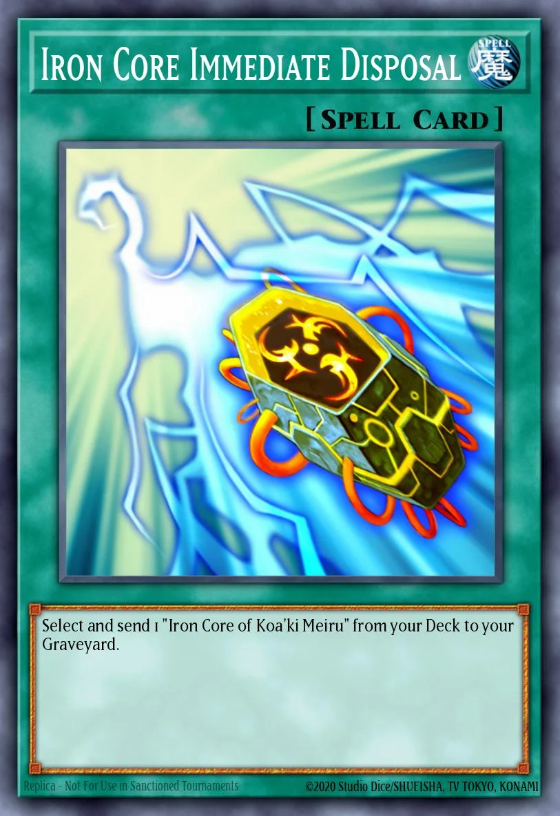 Iron Core Immediate Disposal 「EN」