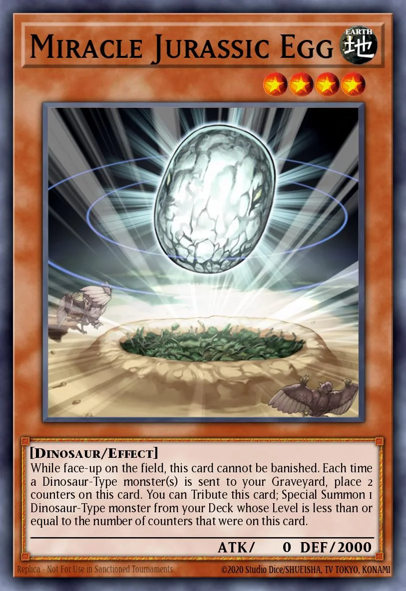 Miracle Jurassic Egg 「EN」