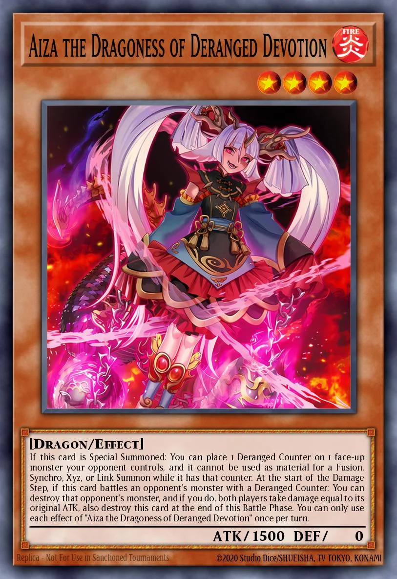 Aiza the Dragoness of Deranged Devotion 「EN」