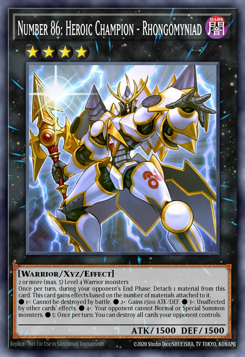 Number 86: Heroic Champion - Rhongomyniad 「EN」