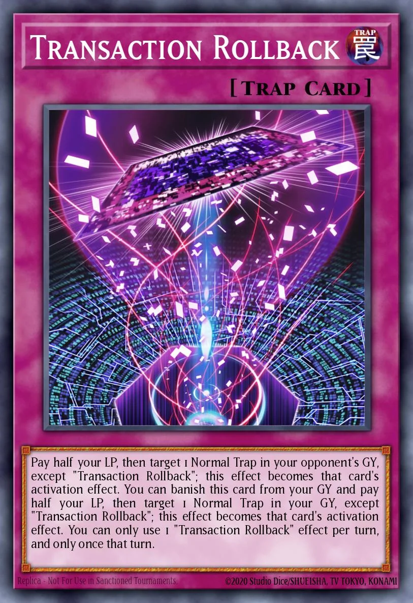 Transaction Rollback 「EN」