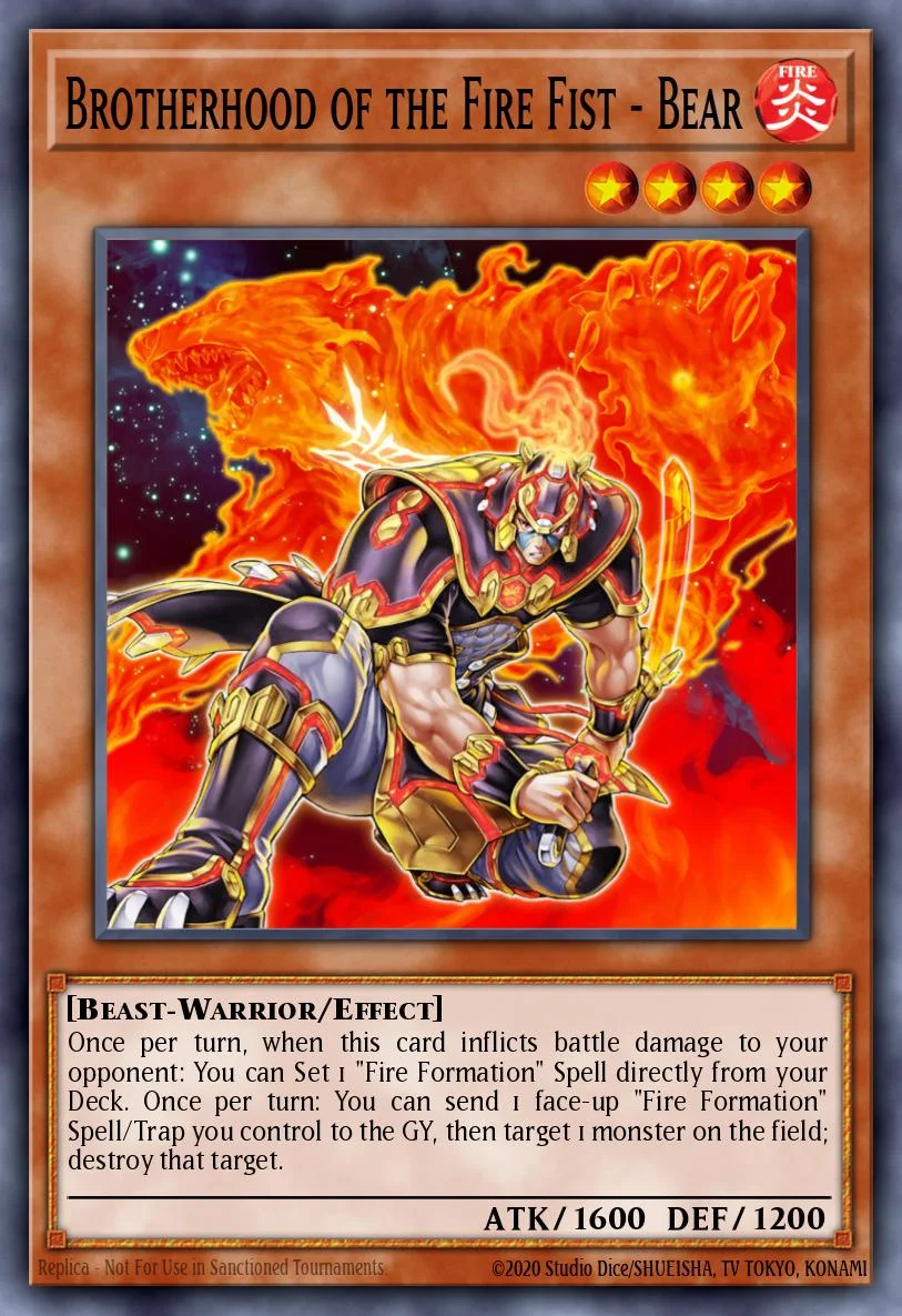 Brotherhood of the Fire Fist - Bear 「EN」