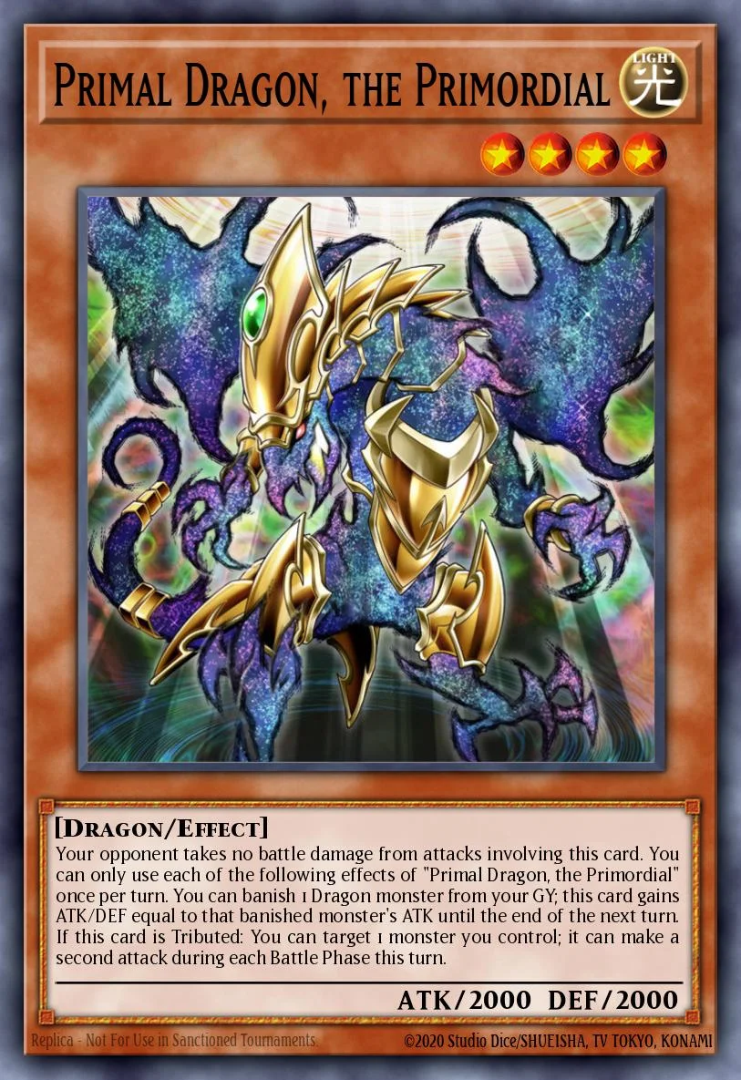 Primal Dragon, the Primordial 「EN」