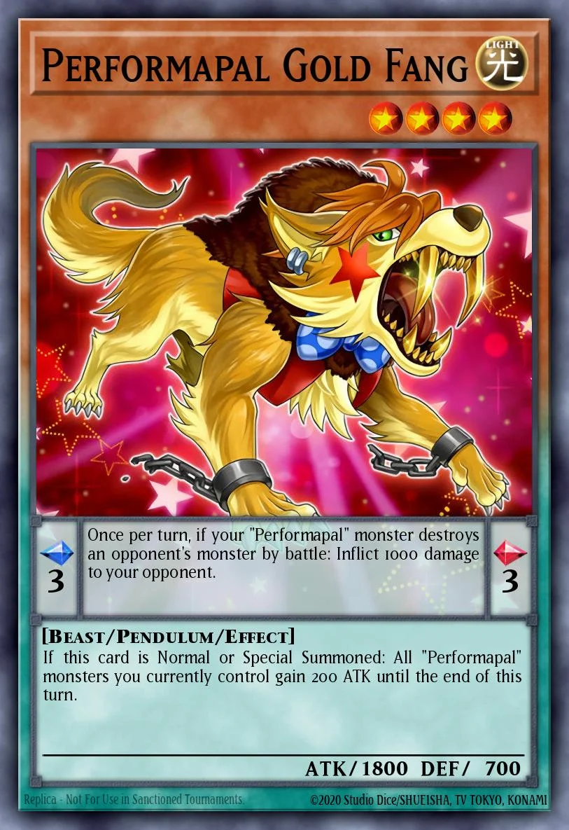 Performapal Gold Fang 「EN」