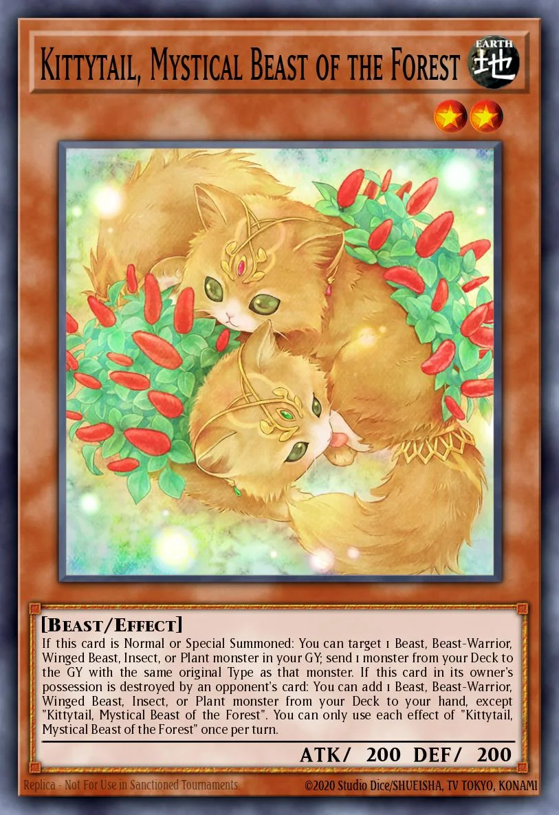 Kittytail, Mystical Beast of the Forest 「EN」