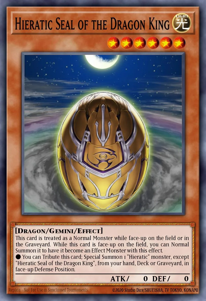 Hieratic Seal of the Dragon King 「EN」