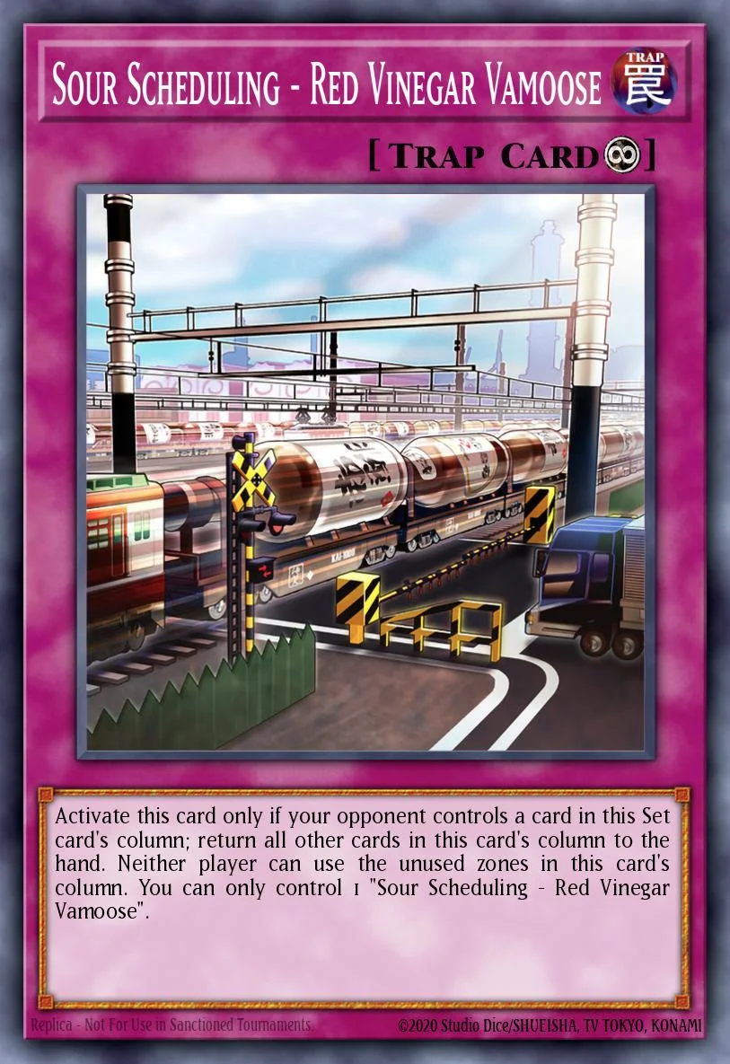 Sour Scheduling - Red Vinegar Vamoose 「EN」