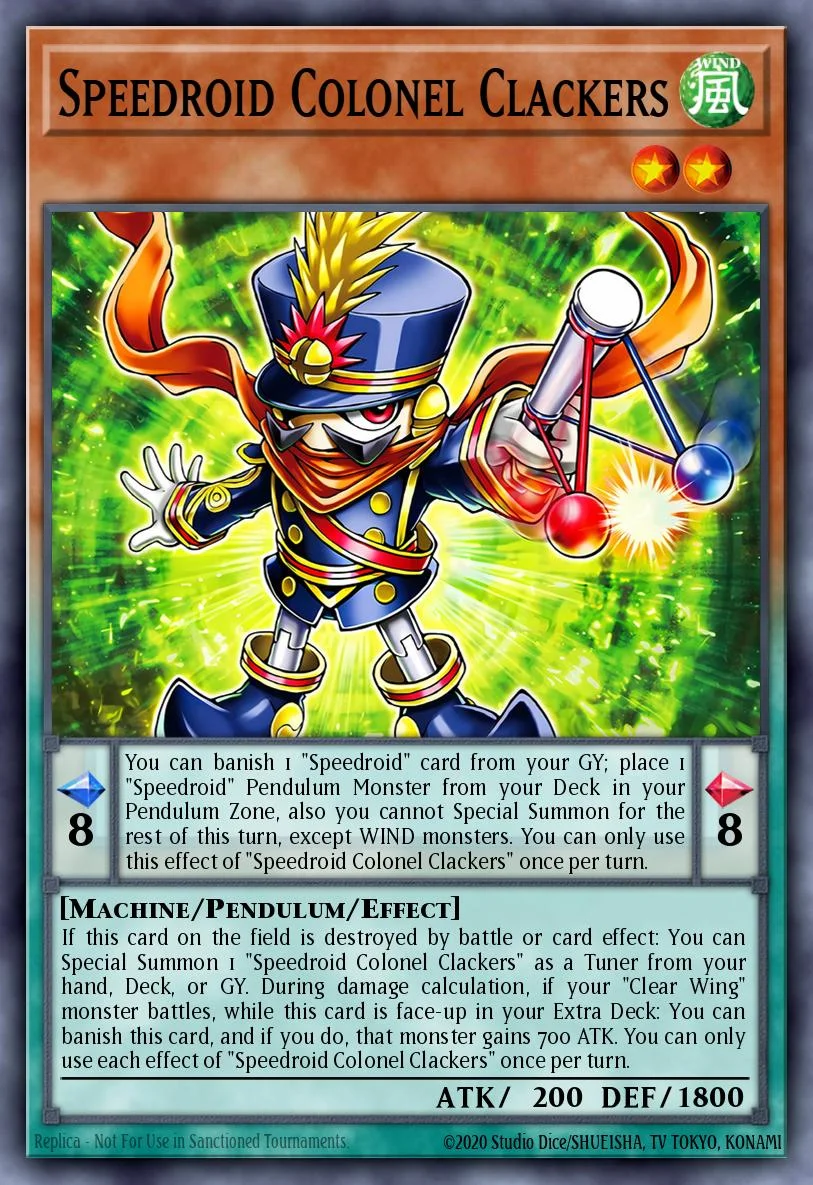 Speedroid Colonel Clackers 「EN」
