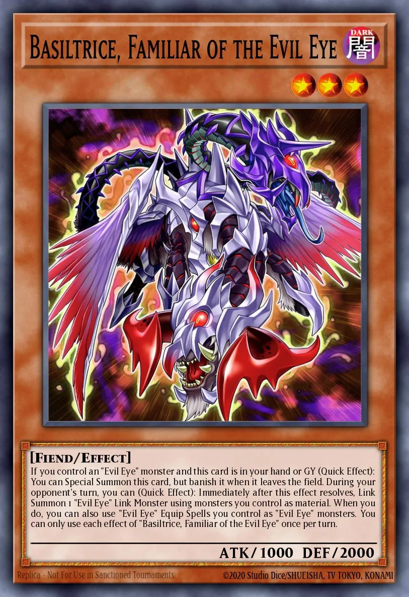 Basiltrice, Familiar of the Evil Eye 「EN」