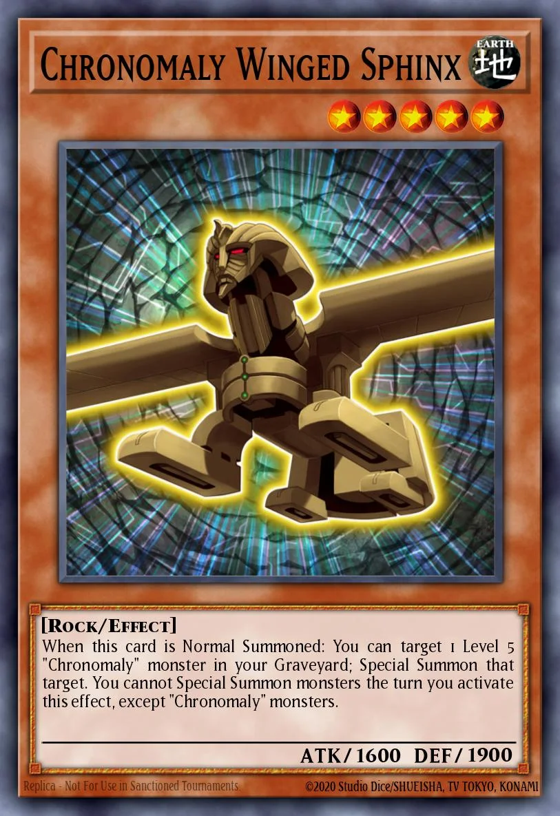 Chronomaly Winged Sphinx 「EN」
