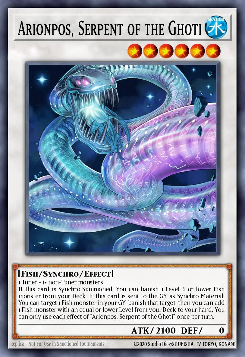 Arionpos, Serpent of the Ghoti 「EN」