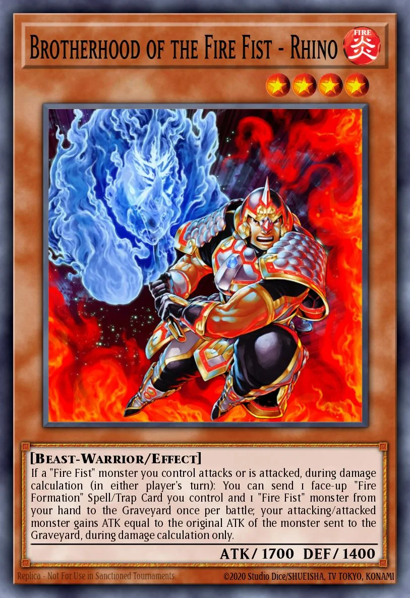 Brotherhood of the Fire Fist - Rhino 「EN」