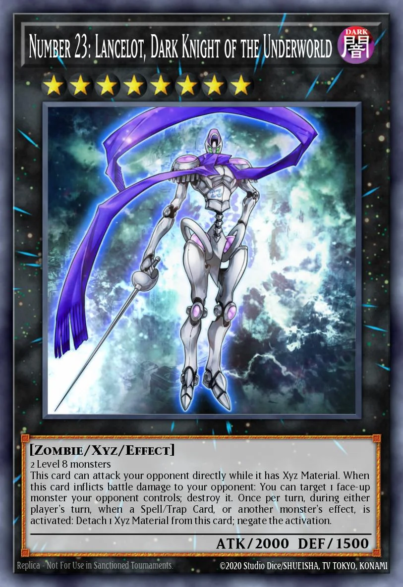Number 23: Lancelot, Dark Knight of the Underworld 「EN」
