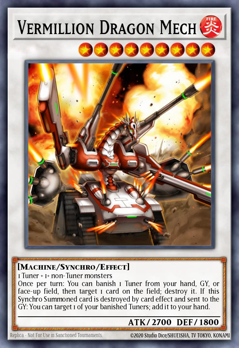 Vermillion Dragon Mech 「EN」