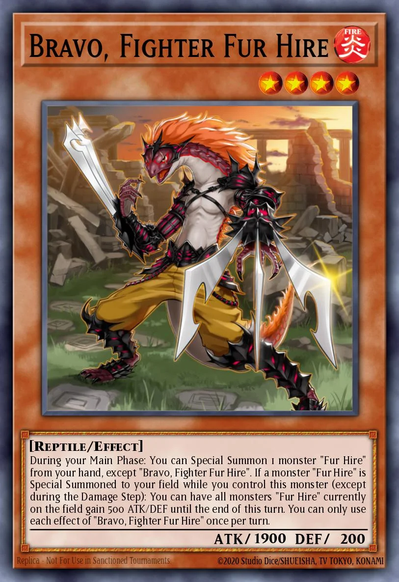 Bravo, Fighter Fur Hire 「EN」