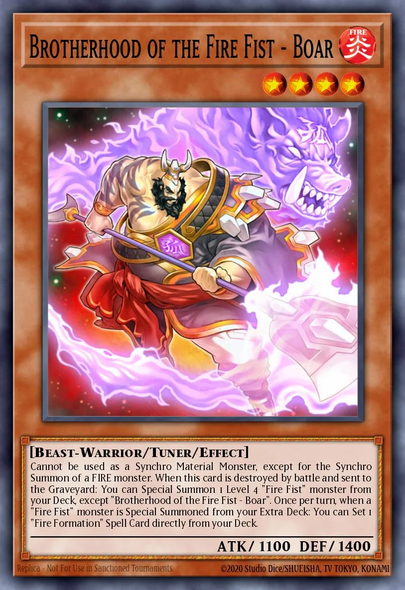 Brotherhood of the Fire Fist - Boar 「EN」