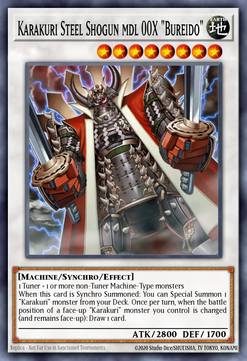 Karakuri Steel Shogun mdl 00X "Bureido" 「EN」
