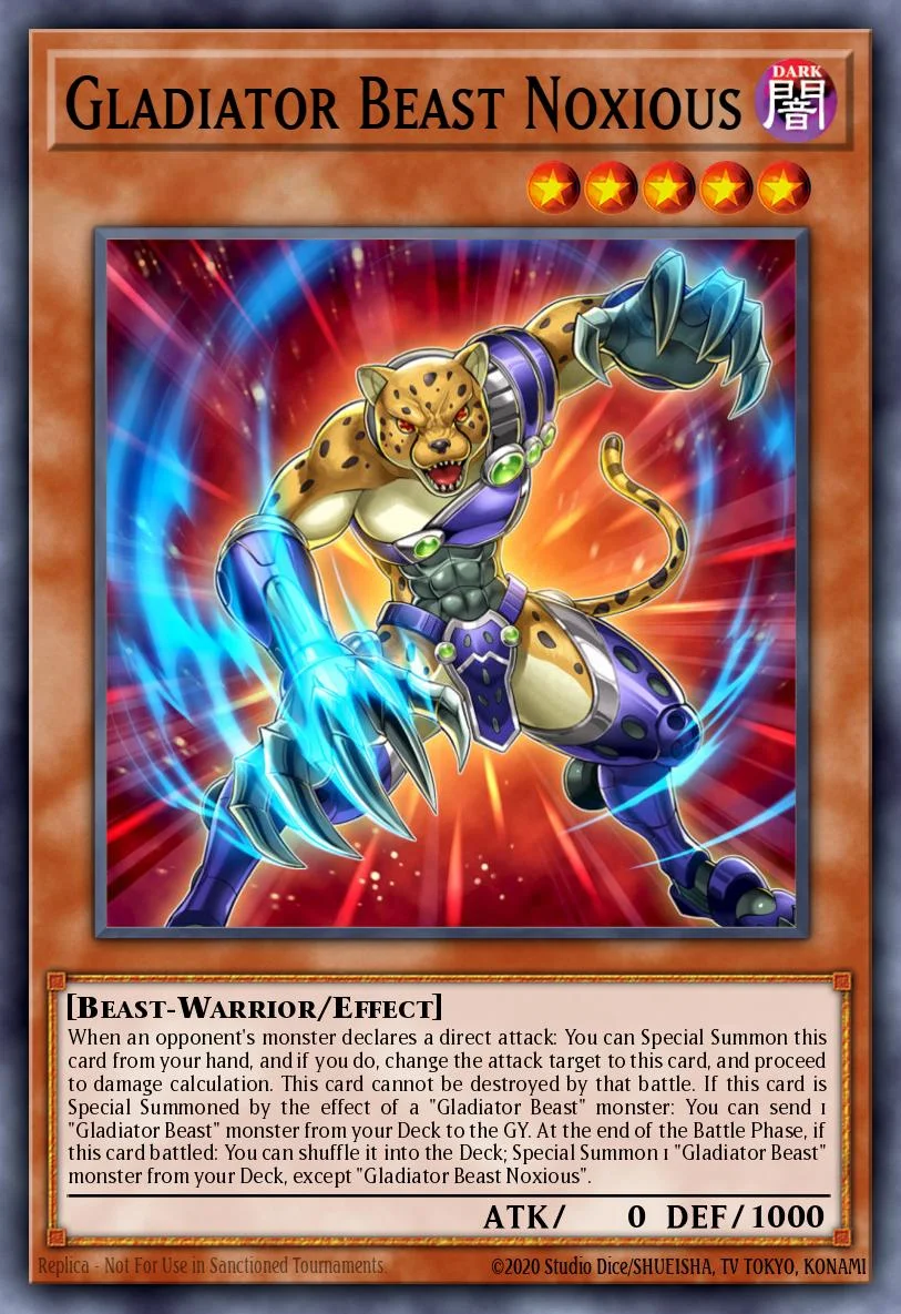 Gladiator Beast Noxious 「EN」