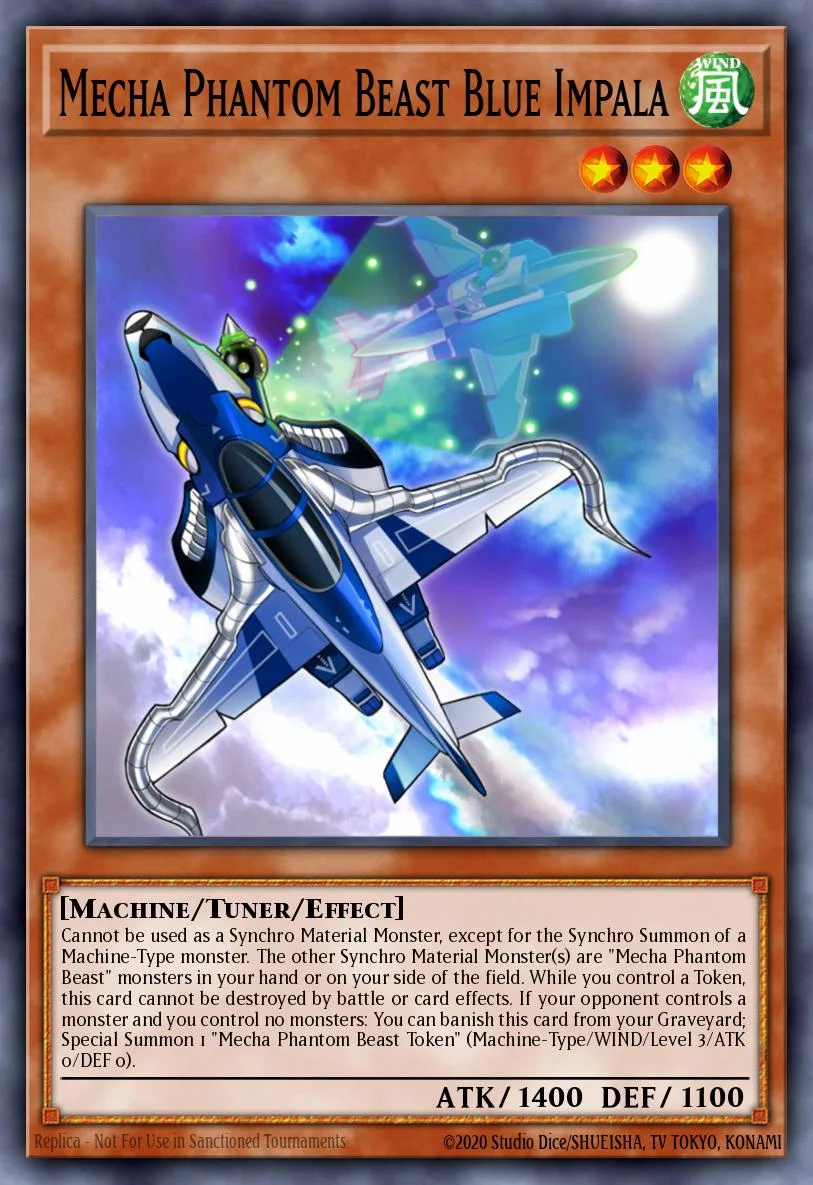 Mecha Phantom Beast Blue Impala 「EN」