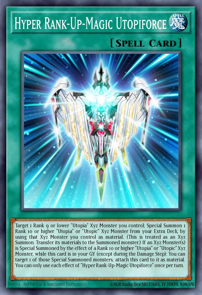 Hyper Rank-Up-Magic Utopiforce 「EN」