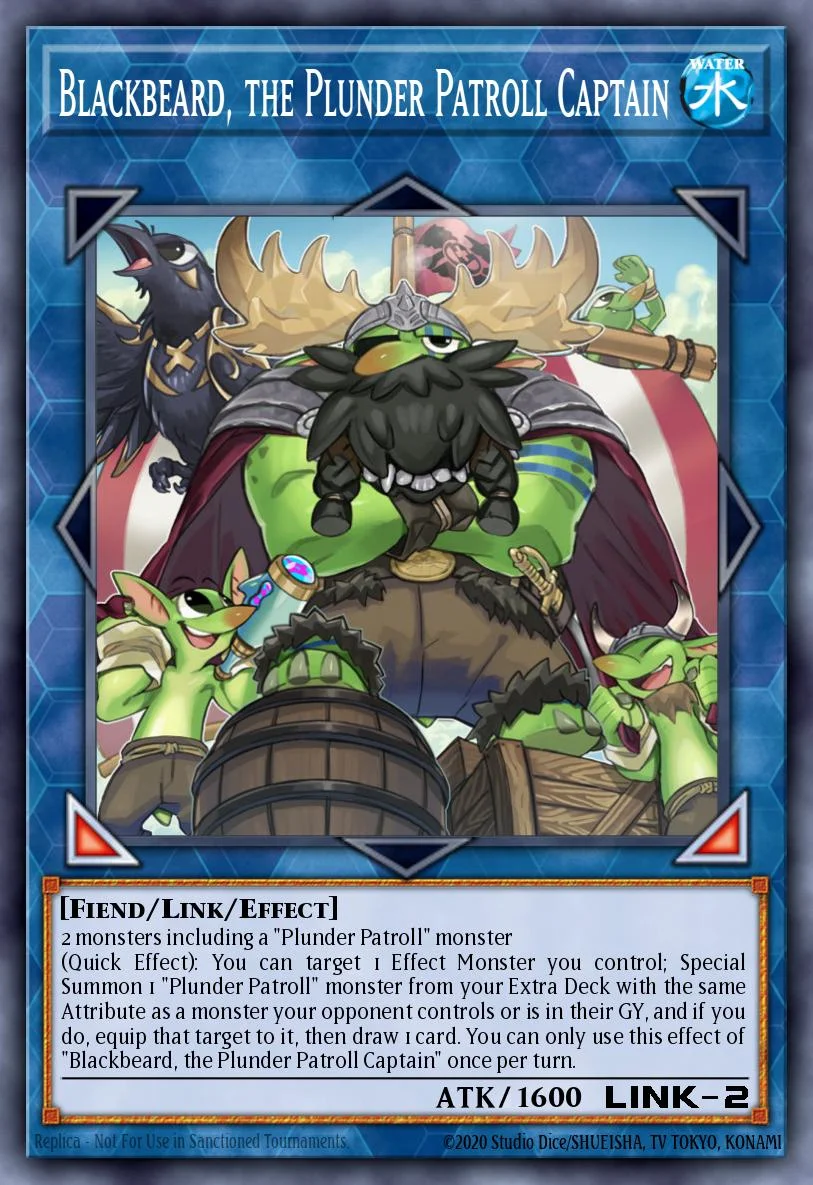 Blackbeard, the Plunder Patroll Captain 「EN」