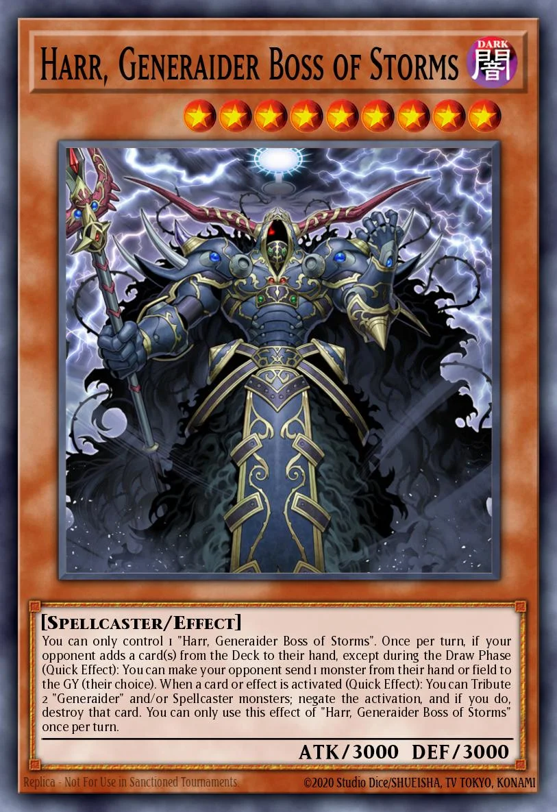 Harr, Generaider Boss of Storms 「EN」