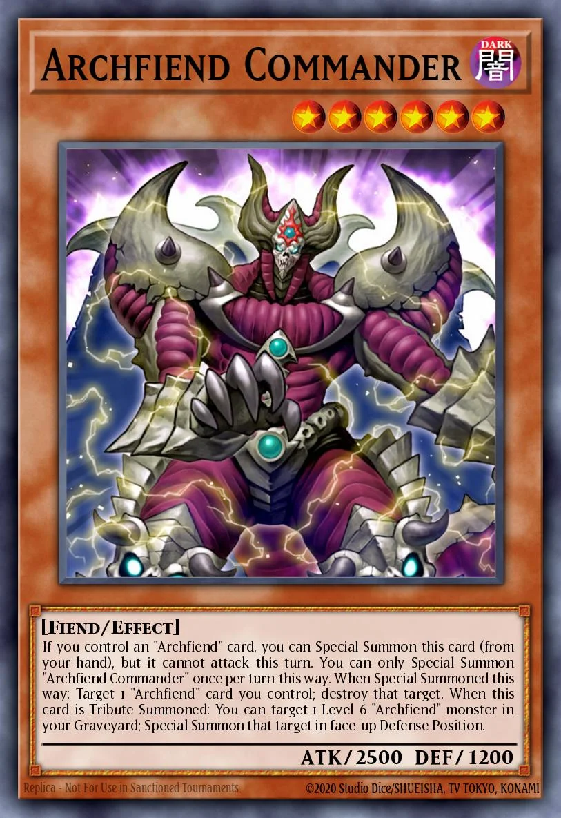 Archfiend Commander 「EN」