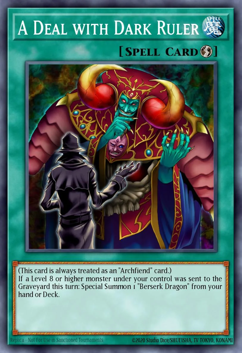 A Deal with Dark Ruler 「EN」