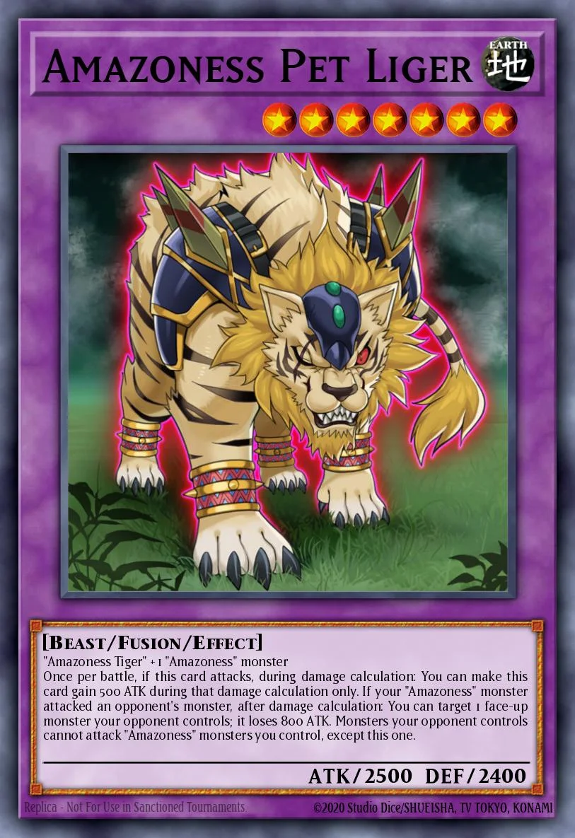 Amazoness Pet Liger 「EN」