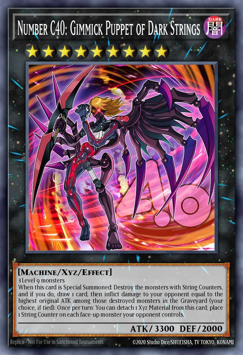 Number C40: Gimmick Puppet of Dark Strings 「EN」