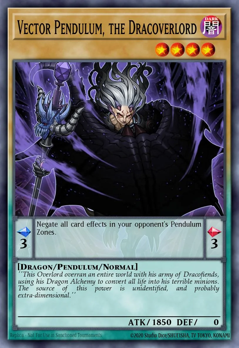 Vector Pendulum, the Dracoverlord 「EN」