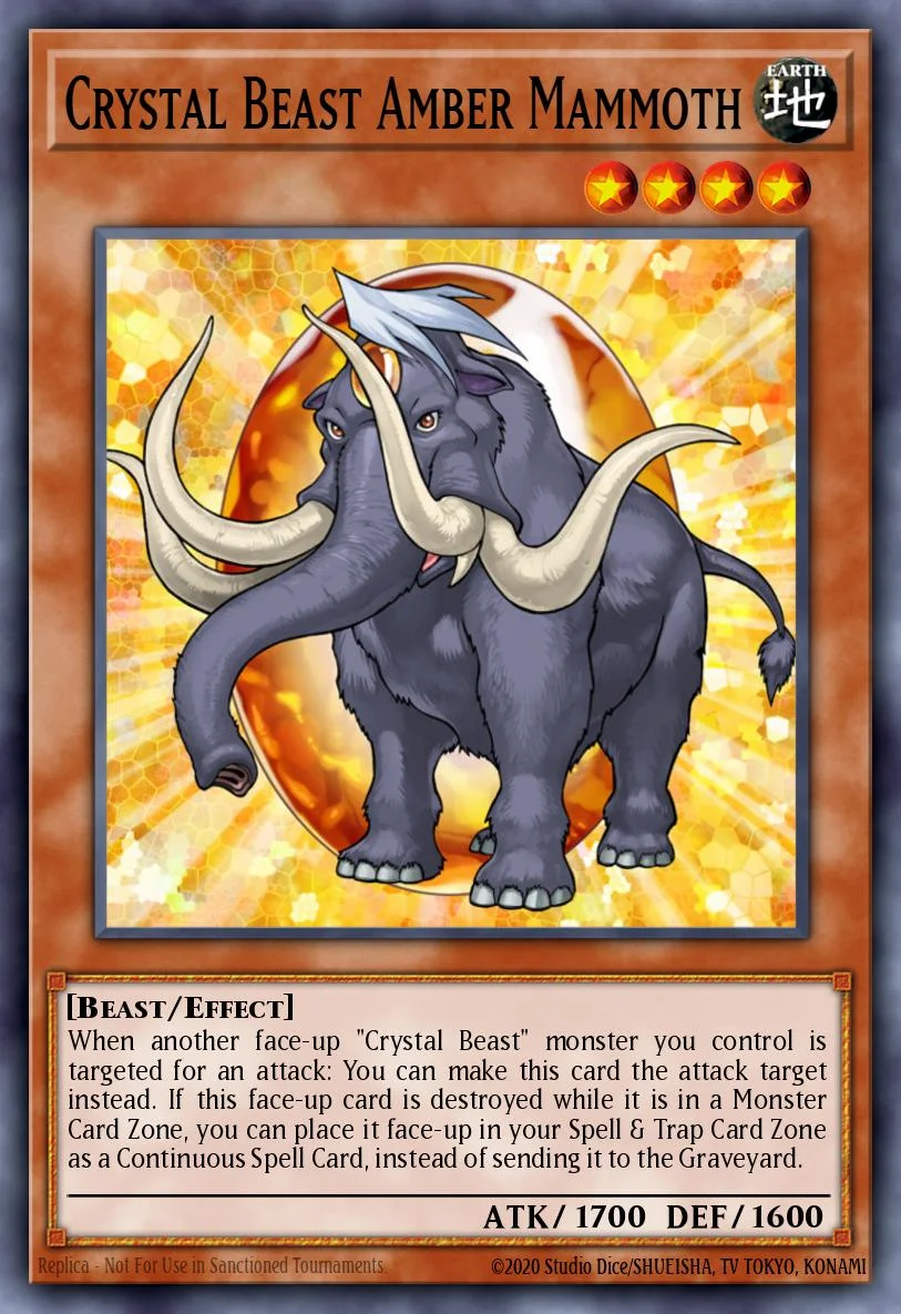 Crystal Beast Amber Mammoth 「EN」