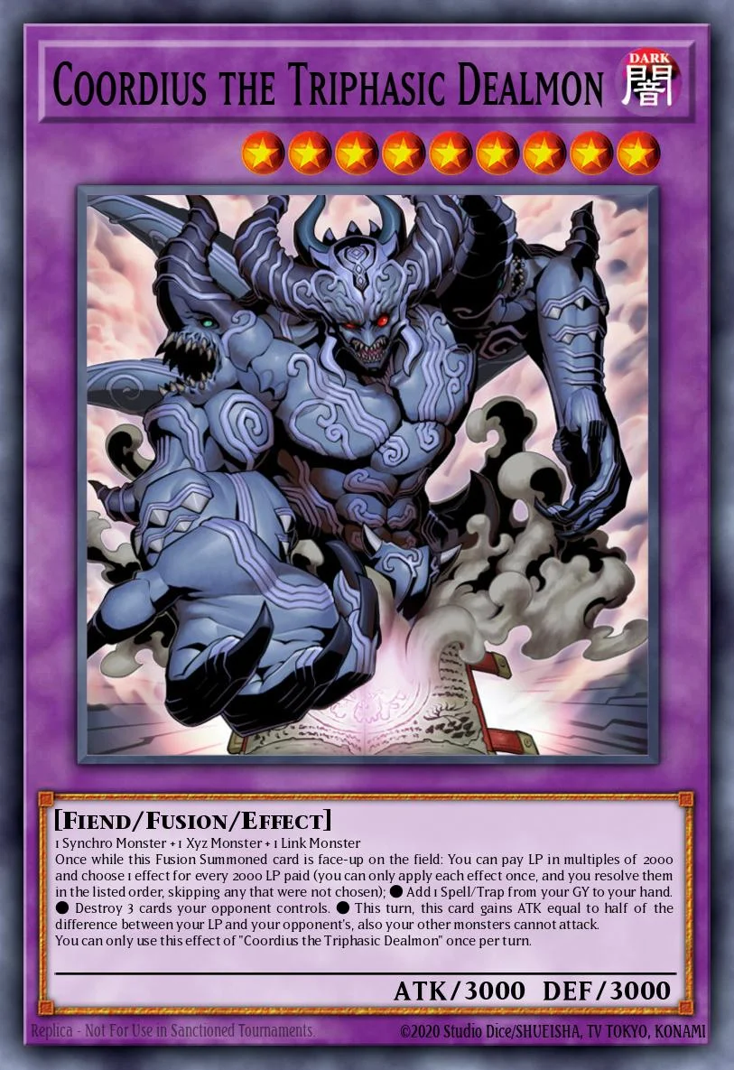 Coordius the Triphasic Dealmon 「EN」