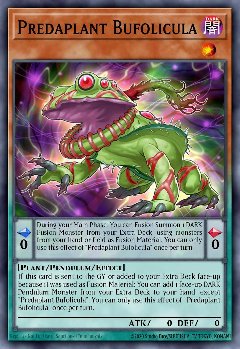 Predaplant Bufolicula 「EN」