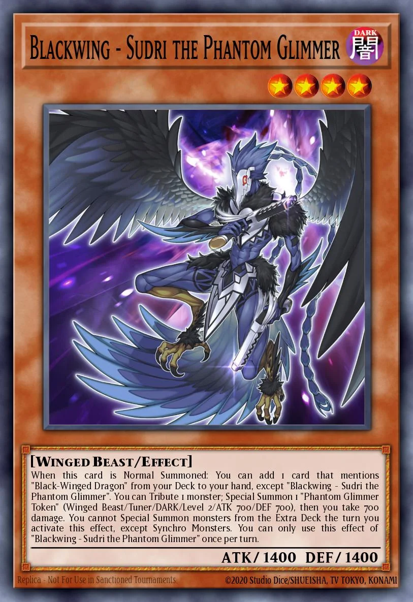 Blackwing - Sudri the Phantom Glimmer 「EN」