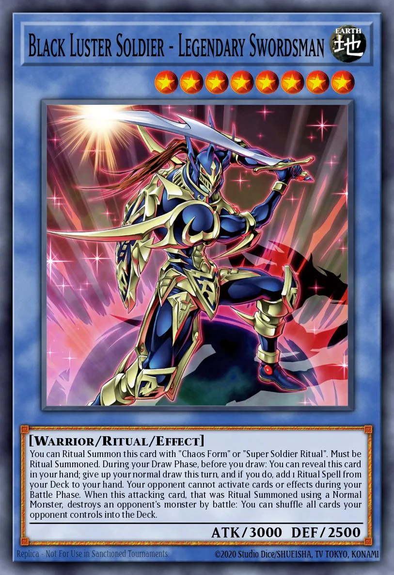 Black Luster Soldier - Legendary Swordsman 「EN」