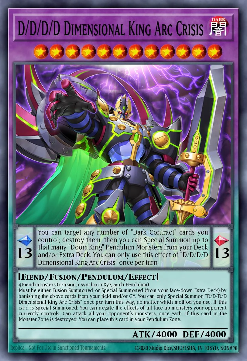 D/D/D/D Dimensional King Arc Crisis 「EN」