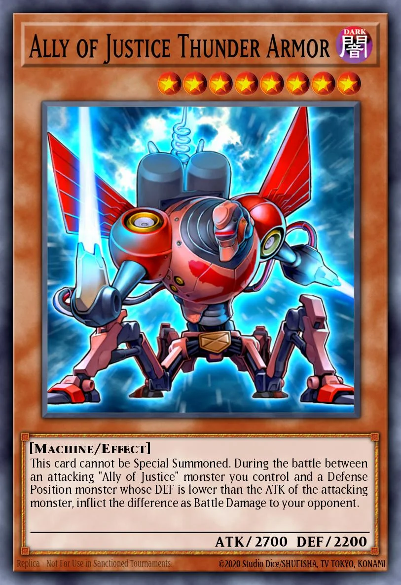 Ally of Justice Thunder Armor 「EN」