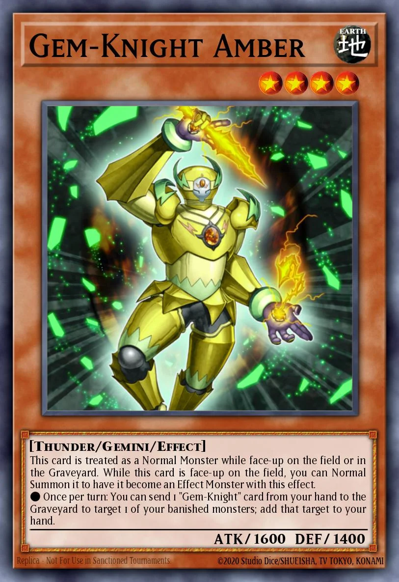 Gem-Knight Amber 「EN」
