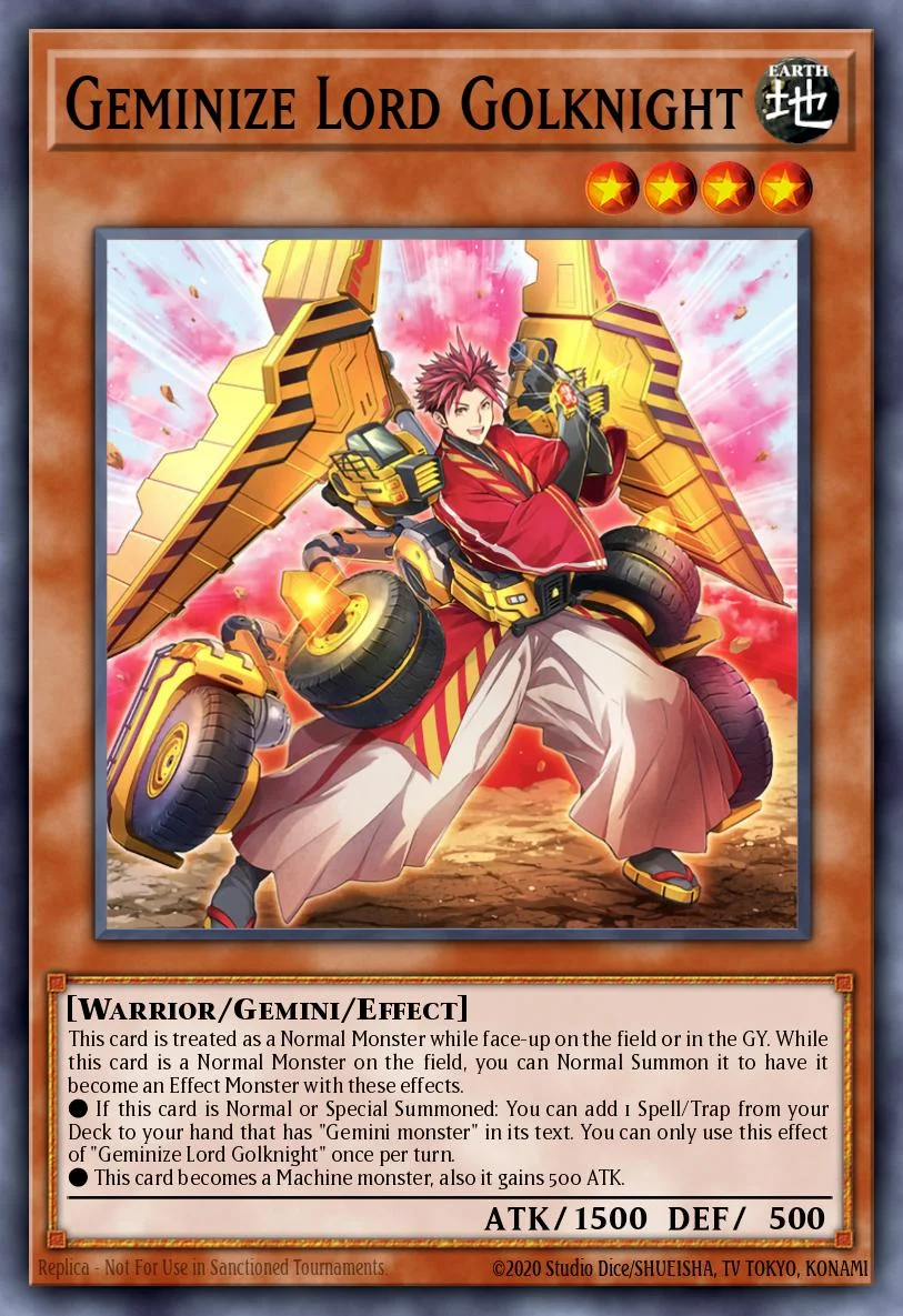 Geminize Lord Golknight 「EN」