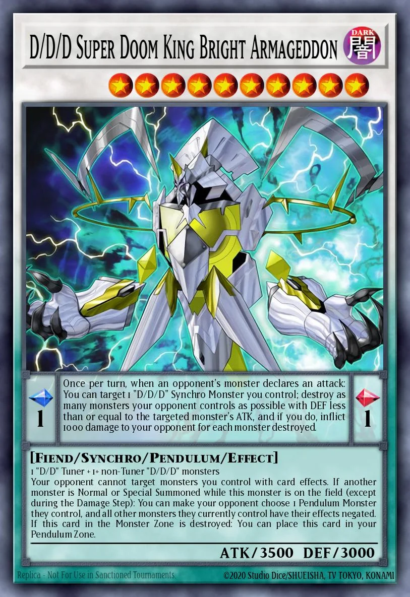 D/D/D Super Doom King Bright Armageddon 「EN」