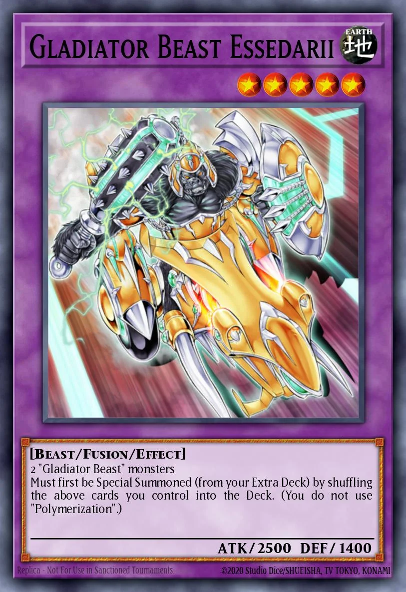 Gladiator Beast Essedarii 「EN」