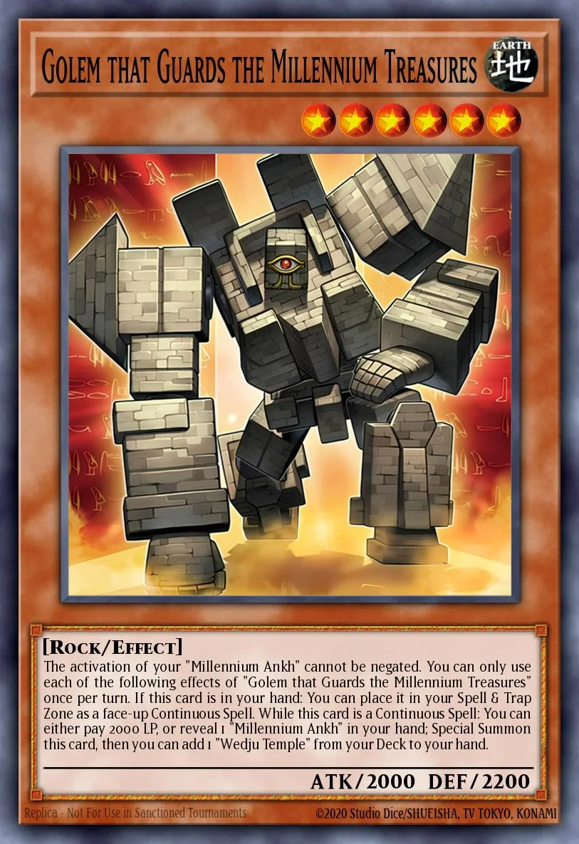 Golem that Guards the Millennium Treasures 「EN」