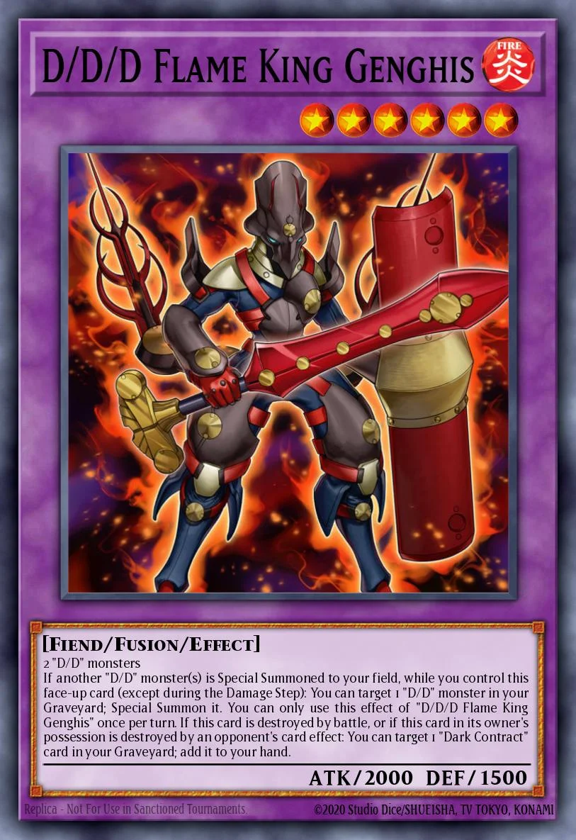 D/D/D Flame King Genghis 「EN」