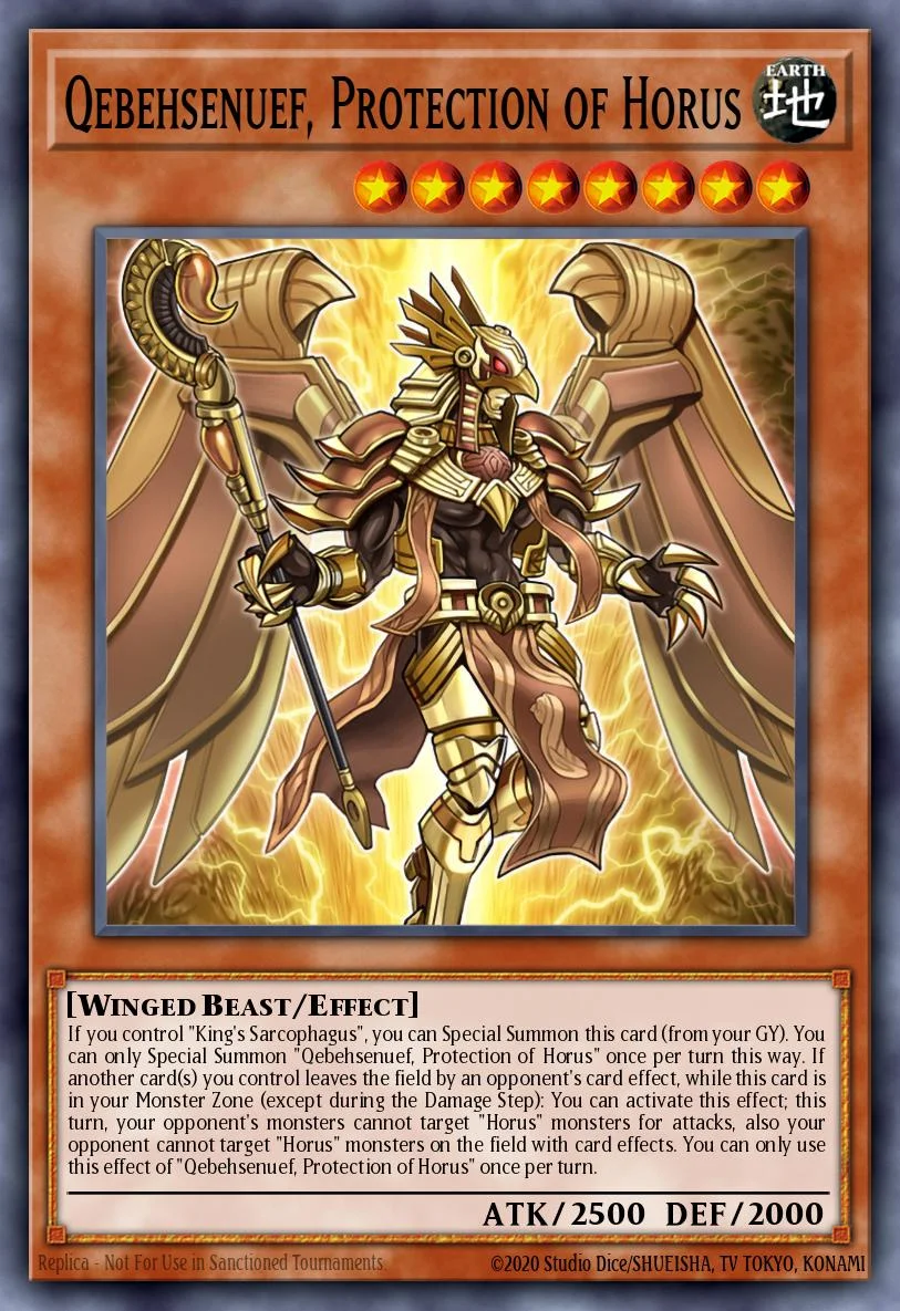 Qebehsenuef, Protection of Horus 「EN」