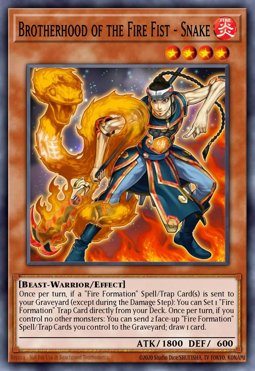 Brotherhood of the Fire Fist - Snake 「EN」