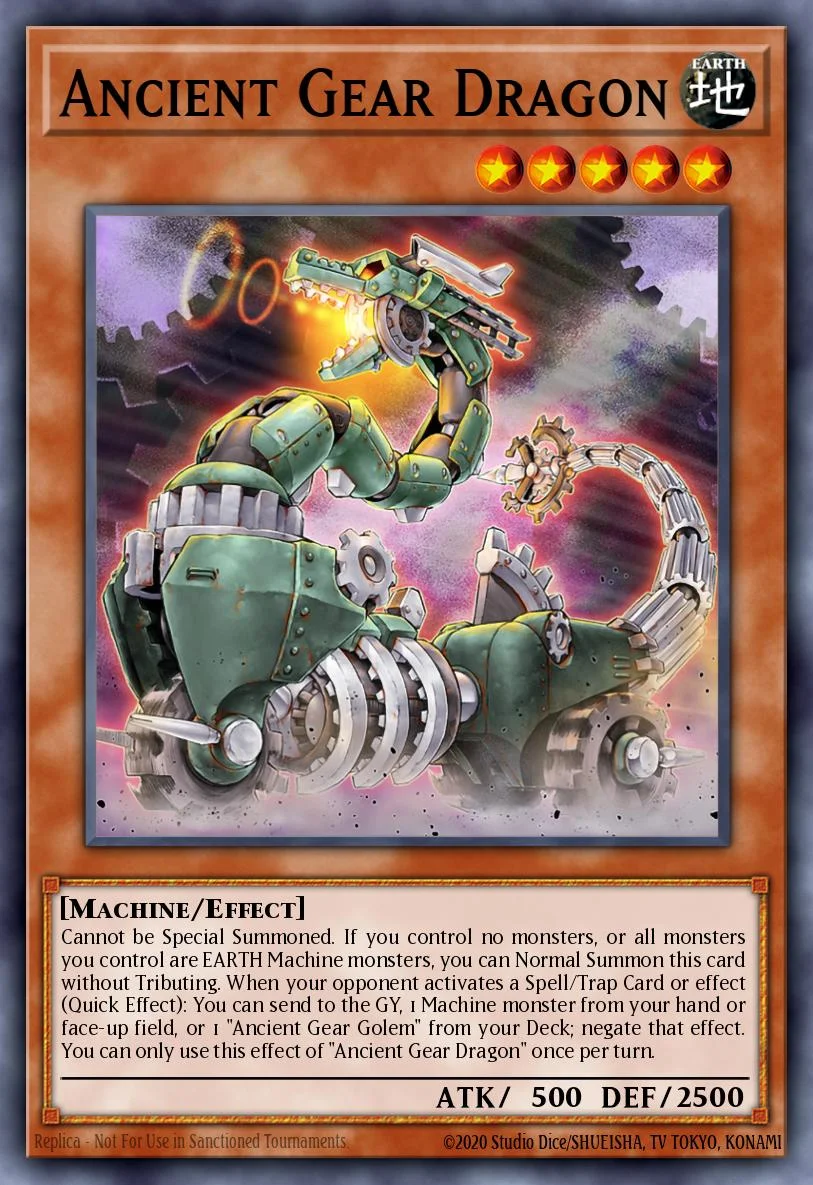 Ancient Gear Dragon 「EN」